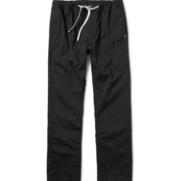 Vuori Ripstop DuraTerra Full Length Pant Charcoal Grey - Picture 2 of 12